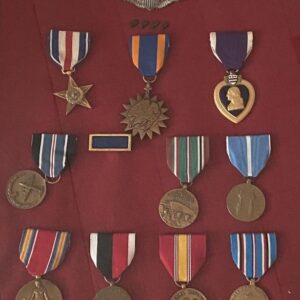Richard J Clark medals - Flyboys of World War II_The Greater Renovo Area Heritage Park