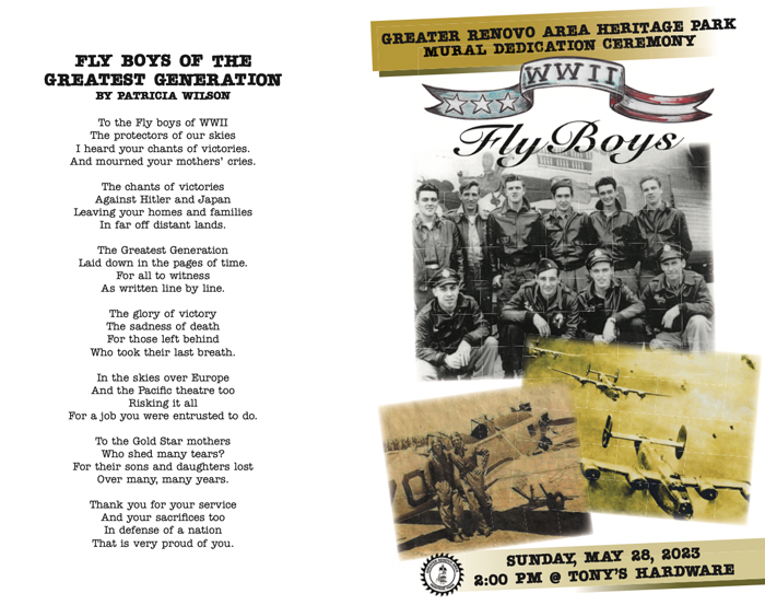 Fly Boys of the Greater Generation - Patricia Wilson_The Greater Renovo Area Heritage Park