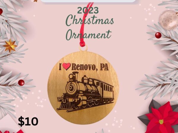 2023 Christmas Ornament_The Greater Renovo Area Heritage Park
