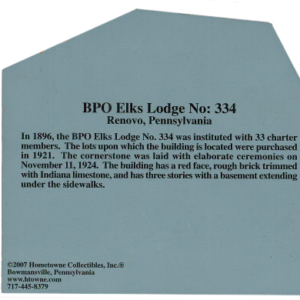 BPO Elks Lodge Block Back_The Greater Renovo Area Heritage Park