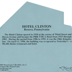 Hotel Clinton Block Back_The Greater Renovo Area Heritage Park