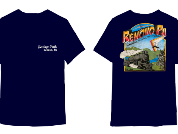 Renovo PA Short Sleeve T-shirt_The Greater Renovo Area Heritage Park